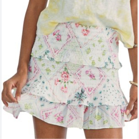 COPY - LoveShackFancy Mini Skirt - Picture 1 of 5